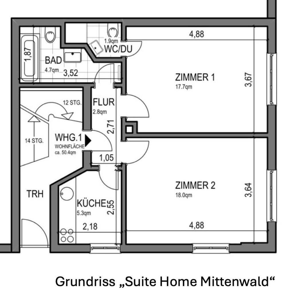 Suite Home Mittenwald Exterior foto